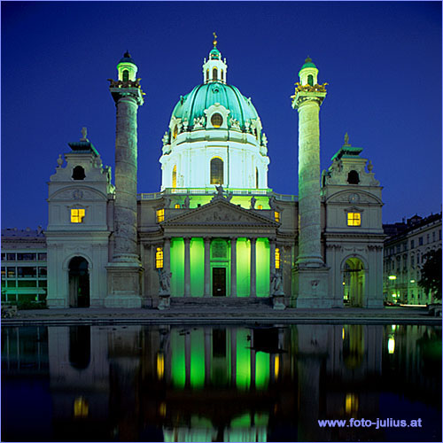 Austria, Vienna, Karlskirche (Karls Church)