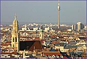 Austria, Vienna, Maria am Gestade Kirche, Donauturm, Photo Nr.: W1224