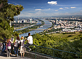 Vienna, View from Leopoldsberg, Photo Nr.: W5660