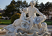 Vienna, Maria- Theresien Platz, Statue, Photo Nr.: W5668