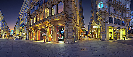 Vienna, Kohlmarkt, Graben, Naglergasse, Photo Nr.: W5716