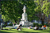 Vienna, Mozart Monument, Photo Nr.: W2357
