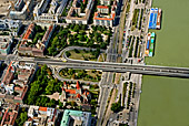 Austria, Vienna, Mexikoplatz, Reichsbrücke, Handelskai, DDSG Hafen, Photo Nr.: W2478