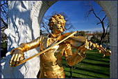 Vienna, Johann Strauss Monument, Photo Nr.: W2978