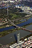 Vienna, Donau, Millennium Tower, Donauturm, Donau City, Photo Nr.: W3585