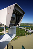 Vienna, Verkehrskamera, A22 Südosttangente, Pylon Donaustadtbrücke, Traffic Camera, Photo Nr.: W4667