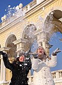 Austria, Vienna, Winter, People, Gloriette, Photo Nr.: W4806