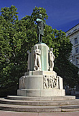 Vienna, Karl Lueger Denkmal, Photo Nr: W4983