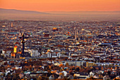 Vienna, View from Leopoldsberg, Photo Nr.: W5237
