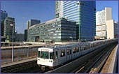 Austria, Vienna, Donau City, UNO City, U-Bahn Linie U1, Photo Nr.: W1199