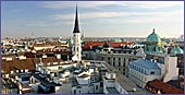 Austria, Vienna, Michaelerplatz, Herrengasse, Michaelerkirche, Hofburg, Photo Nr.: W1225