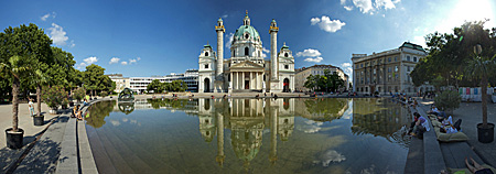 Vienna, Karlskirche, Photo Nr.: W5776