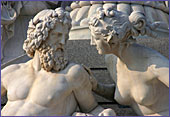 Austria, Vienna, Statue at The Parliament, Photo Nr.: W1533