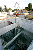 Vienna, U-Bahn Baustelle, U2 Praterstern/ Nordbahnhof, Photo Nr.: W2048