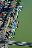 Austria, Vienna, Donau, DDSG Hafen, Handelskai Photo Nr.: W2477