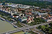 Vienna, Reichsbruecke, Mexikoplatz, Franz-von-Assisi-Kirche, Photo Nr.: W3573