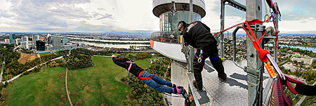 Vienna, Bungee Jumping, Donauturm, Photo Nr.: W4701