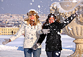 Austria, Vienna, Winter, People, Gloriette Schnbrunn, Photo Nr.: W4801