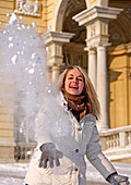 Austria, Vienna, Winter, People, Gloriette, Photo Nr.: W4805