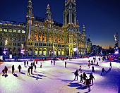 Vienna, Eistraum, Rathaus, Photo Nr.: W4868