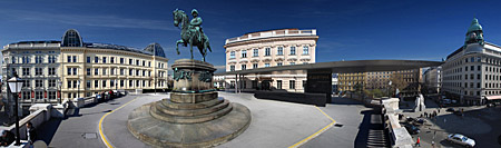 Vienna, Albertina Museum Erzherzog Albrecht Denkmal, Photo Nr.: W4943
