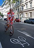 Vienna, Radweg / Gehsteig, Photo Nr: W5134