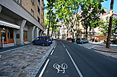 Vienna, Radweg / Gehsteig, Photo Nr: W5138