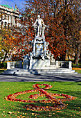 Vienna, Mozart Denkmal, Burggarten, Photo Nr.: W5241