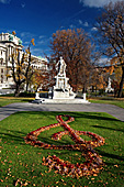 Vienna, Mozart Denkmal, Burggarten, Photo Nr.: W5243