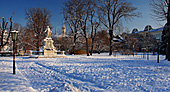 Vienna, Mozart Denkmal Burggarten, Photo Nr.: W5370